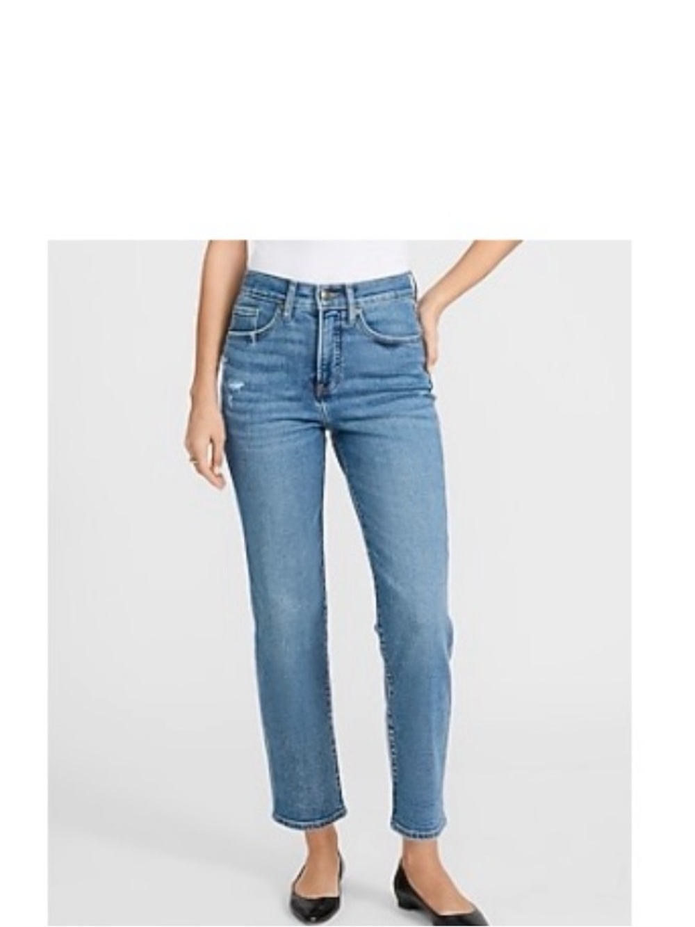 Express Women's High-Rise Ankle Jeans